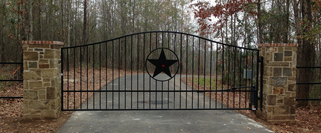 fence. driveway gate